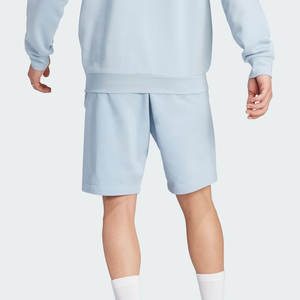 กางเกงขาสั้นผู้ชายผ้าเฟรนช์เทอร์รี่สุดฮิต สวมใส่สบาย ระบายอากาศดี เหมาะสำหรับใส่ลำลอง พร้อมโลโก้สั่งทำ สีพื้น ไม่ยับง่าย - Product Image 2