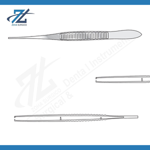 Produit de haute qualité Pince à dissection Waugh Fine, 1-2 dents 152mm de long Fabrication d'acier inoxydable chirurgical au Pakistan - Product Image 2