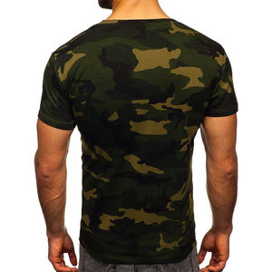 Venta de fábrica, precio al por mayor personalizado, sublimación, camiseta de poliéster de alta calidad para hombres, camisetas de manga corta a la moda - Product Image 2