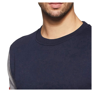 <b>Men's</b> Crew Neck Fleece <b>Pullover</b> Hoodie 100% Cotton Eco-Friendly Winter Custom Printed - Product Image 4