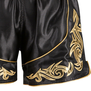Pantalones cortos Mauy Thai para hombre, ropa de MMA, pantalones cortos de Kickboxing para boxeo tailandés, Lucha, Grappling, uniforme de entrenamiento de artes marciales Bjj - Product Image 5