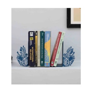 Classic Horse Shaped Bookends <b>Stand</b> Resin Bamboo Marble <b>for</b> <b>Book</b> Holder Stylish Office & College <b>Book</b> - Product Image 6