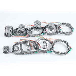 Calentador de Bobina Espiral Eléctrico de Acero Inoxidable Industrial para Moldeo por Inyección de Plástico - Product Image 1