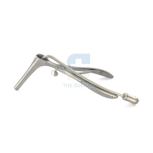 14CM Stainless Steel Killian Nasal Speculum with Integrated <b>Fiber</b> <b>Optic</b> Illumination Reusable for Surgery Use - Product Image 2