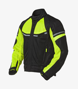 Dernière conception de veste de motard Cordura de qualité supérieure Veste de motard à séchage rapide et respirante avec réflecteurs de lumière pour hommes par Boomletcorp. - Product Image 5