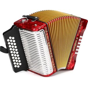 Acordeón Diatónico Hohner 3500FB Corona II Original Nuevo, 31 Botones FBbEB - Product Image 4
