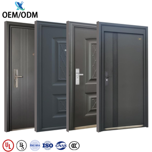 <span class=keywords><strong>Porte</strong></span> extérieure résistante aux intempéries, isolée thermiquement, en acier renforcé, avec serrure multipoints antivol et anti-perçage <span class=keywords><strong>pour</strong></span> villas résidentielles - Product Image 1