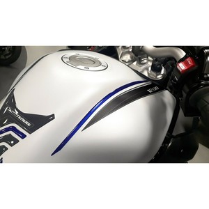 Kit Protezioni Adesive in Resina 3D per Serbatoio Moto, Misura Personalizzata, Blu, Compatibile con Yamaha Super Tener, Adesivo Decorativo per Serbatoio - Product Image 2