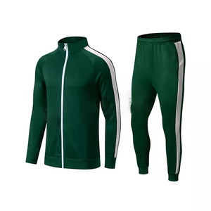 Chándal Deportivo Ajustado para Hombre, Logotipo Personalizado, 100% Algodón, Transpirable, Forro Polar Técnico de Invierno, Cierre de Cremallera, Cordón Ajustable, Ligero, Liso, para Correr - Product Image 1