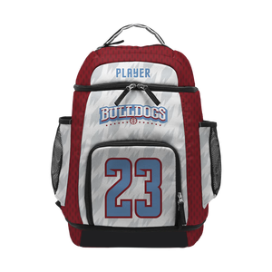 Sac à bandoulière de basket-ball Pro Level avec poche à ballon surdimensionnée sangle rembourrée en tissu résistant à l'eau et compartiments pour équipement supplémentaire - Product Image 5