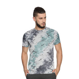 เสื้อยืดผู้ชายไซส์ใหญ่ ระบายอากาศได้ดี ผ้าฝ้าย 100% คุณภาพสูง พิมพ์ลายตัวอักษรด้วยเทคนิคซิลค์สกรีน ผ้าเนื้อดี สไตล์ทางการ - Product Image 1