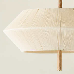 Natural Pendant <b>Light</b> for Home Office - Product Image 3