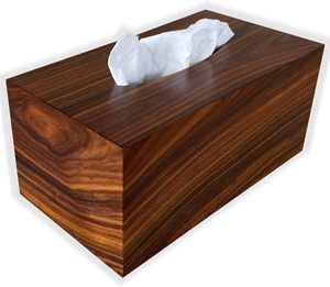 Boîte à mouchoirs en bois avec design admirable en laiton boîte à mouchoirs en bois pour la maison et la vaisselle décorer boîte à mouchoirs en bois - Product Image 6