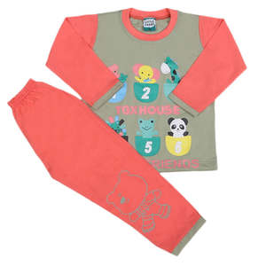 Traje de 2 Piezas de Manga Larga para Niños - Rosa - Product Image 5