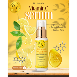 Skin Magic Suero Renovador Facial con 20% de Vitamina C y Concentrado de Retinol-50ml - Product Image 3
