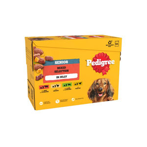 Pedigree Purple Pouch Senior <b>Dog</b> Food Wet Meals for Small & Large Breeds - Product Image 2