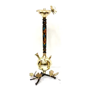 Top Quality Wholesale Egyptian Hot Selling Farida Hookahs Tabletop Brass Butterflies Hookah at Competitive Price