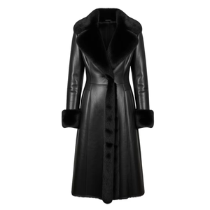 Chaqueta de Cuero para Hombre de Color Sólido para Invierno con Cuello Alto, Estilo Urbano, Ajuste Cómodo, Logotipo Frontal - Product Image 2