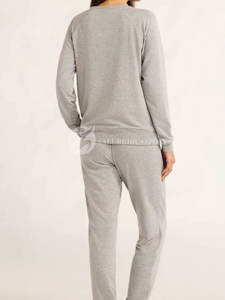 Nuevo Conjunto Deportivo de Moda para Mujer, Estilo Urbano, Felpa Gruesa para Invierno, Color Personalizado, Transpirable - Product Image 2