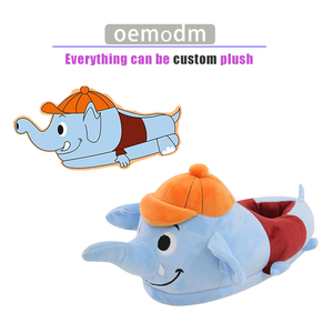 Venta al por mayor lindo divertido diseño personalizado suave peluche dibujos animados zapatillas PP algodón relleno <span class=keywords><strong>Kawai</strong></span> juguetes de peluche para niños - Product Image 3