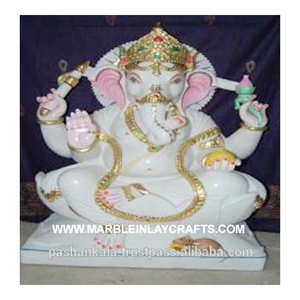 Ganesha ideols-mármol blanco exclusivo - Product Image 1