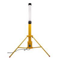 Portable télescopique étanche 60W voiture réparation travail lumière extérieure d'urgence Led Camping lumière avec support