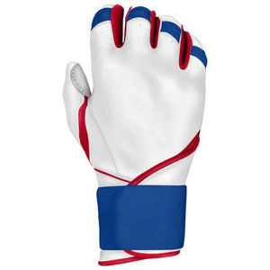 Customize Baseball Batting Long Cuff <b>Gloves</b> Anti-slip Batting <b>Gloves</b> for Adults Professional Men Women Leather Batting <b>Glove</b> - Product Image 1
