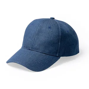 Cappello in Denim Riciclato Talita, Gadget Promozionale Sostenibile Realizzato con Materiale Ecologico - Product Image 1