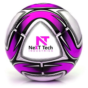 Ballon de football d'entraînement Next Tech Industries en matériau PU pour l'entraînement avec design personnalisé et logo personnalisé - Product Image 6