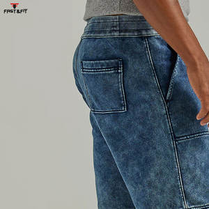 Meilleures ventes Meilleur prix de gros Conception personnalisée pour hommes Shorts délavés à l'acide Vêtements décontractés Taille adulte Shorts délavés à l'acide pour hommes - Product Image 5