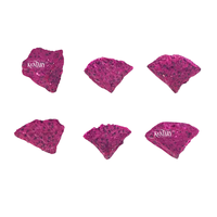 Gevriesdroogd Rood Hart Dragon Fruit Non-Gmo Natuurlijke Knapperige Ananas Brokken Zoete Snacks Voor Bakkerij Toppings-Groothandel Stukken