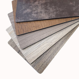 Panneau composite en aluminium moderne antistatique ignifuge léger de 4mm d'épaisseur pour armoires de cuisine en bois design ACP - Product Image 2