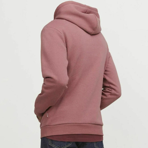 Ropa de hombre 100% básico algodón mezclado en blanco grueso Terry Fleece calidad de lujo Ajuste de gran tamaño diseño personalizado logo sudaderas con capucha - Product Image 4