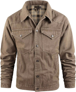 Autumn Winter <b>Hip</b> Hop Men's Casual Denim Jacket High Quality Comfortable Breathable Distressed Loose Design - Product Image 6