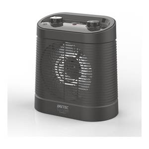 Imetec 2100W Silent Power Confort Chauffage électrique noir avec ventilateur 4028 Confortable et silencieux - Product Image 3