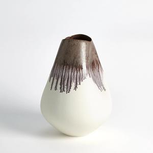 Florero de cerámica hecho a mano indio de diseño moderno para decoración de hogar y oficina florero elegante al por mayor - Product Image 6