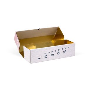 Caja de Madera Personalizada Mod. MIKADO Interior Dorado 22x7x6 Cm - Product Image 2