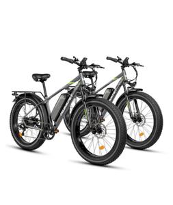 Bicicleta eléctrica de carretera EBike de montaña AUTÉNTICA 750W bicicleta 36V 10.4AH 26*4,0 neumático grueso 26 pulgadas - Product Image 2