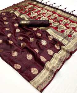 Fabricant de saris georgette décontracté à bas prix offrant des saris de qualité à des prix abordables vêtements quotidiens parfaits et événements décontractés - Product Image 3