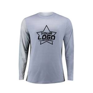 Chemises de pêche respirantes à séchage rapide pour hommes et femmes Upf50 Logo design Sweat à capuche de pêche à manches longues Jersey de pêche Masque personnalisé - Product Image 6