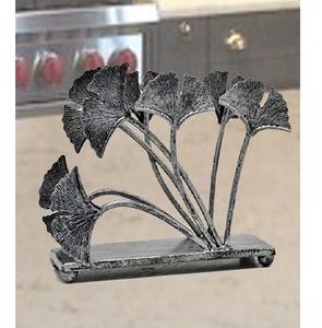 ที่ใส่กระดาษทิชชู่เหล็กสีทองมันวาวมาใหม่สำหรับตกแต่งโต๊ะในบ้านและโรงแรมทำด้วยมือจากอินเดีย - Product Image 5