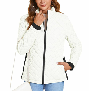 Veste matelassée en toile à double boutonnage pour homme de haute qualité, respirante, légère, pour le printemps - Product Image 5