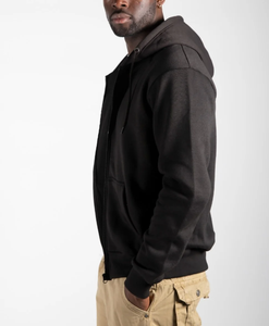 เสื้อมีฮู้ดแบบมีซิปของผู้ชายทำจากผ้าคอตตอน100% คุณภาพพรีเมี่ยม380เฮฟวี่เวท GSM มีหลายสีให้เลือก - Product Image 4