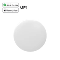 Traceur intelligent MFi Find My ITag Air pour animaux de compagnie, chiens, suivi en temps réel, portefeuilles, bagages, localisateur de clés intelligent pour GPS Tracker Battery Family
