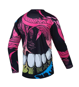 Ropa deportiva de diseño de impresión sublimada de camiseta MTB transpirable profesional personalizada - Product Image 2