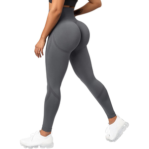 กางเกงเลกกิ้งออกกำลังกายคุณภาพดี ระบายอากาศได้ดี เอวสูง กระชับ นุ่ม แห้งเร็ว เหมาะสำหรับโยคะ ผู้หญิง - Product Image 1