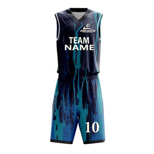 Uniforme de basket-ball personnalisé par sublimation, logo d'équipe, respirant, séchage rapide, vêtements de basket-ball pour garçons - Product Image 5