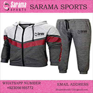 Uniforme de jogging à capuche vierge pour hommes, maillot d'entraînement professionnel, de marque, gris, - Product Image 6