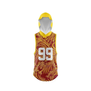 Uniformes de football américain à manches courtes Techniques imprimées respirantes Taille Plus Uniformes de football avec drapeau 7v7 personnalisé de haute qualité - Product Image 3