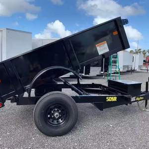 Petit tracteur agricole auto-videur économique monté sur remorque, moteur à engrenages neuf d'occasion pour la construction - Product Image 3